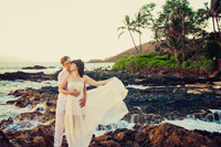 Maui Photographers with Honeymoon Couple