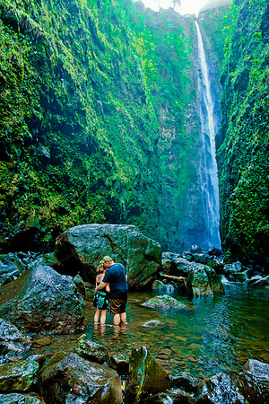 Maui Photographers Waterfall Proposal
