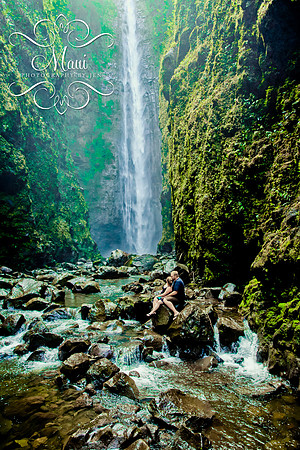Maui Photographers Waterfall Proposal