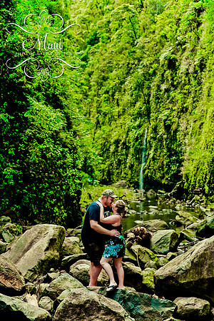 Maui Photographers Waterfall Proposal