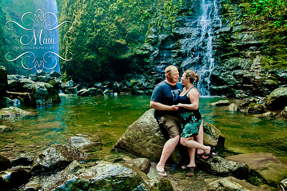 Maui Photographers Waterfall Proposal