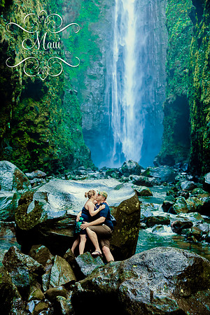 Maui Photographers Waterfall Proposal