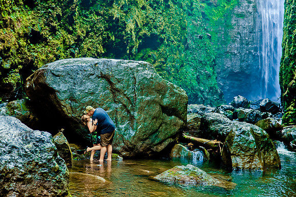 Maui Photographers Waterfall Proposal