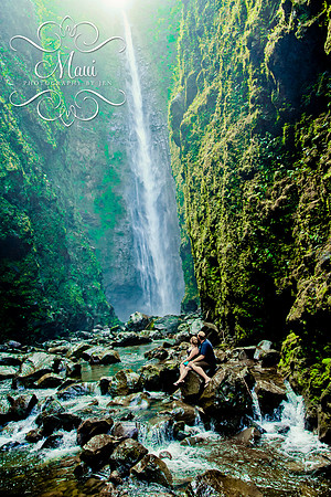 Maui Photographers Waterfall Proposal