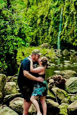 Maui Photographers Waterfall Proposal