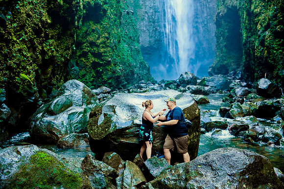 Maui Photographers Waterfall Proposal