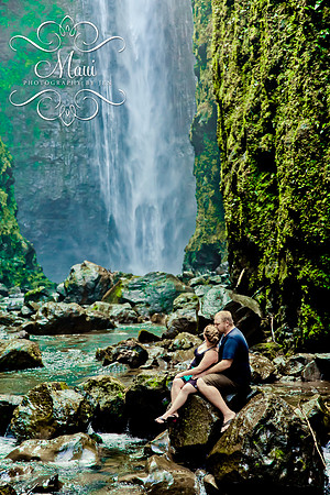 Maui Photographers Waterfall Proposal