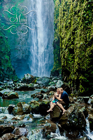 Maui Photographers Waterfall Proposal