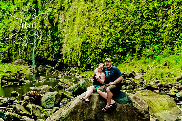 Maui Photographers Waterfall Proposal