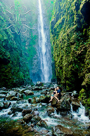 Maui Photographers Waterfall Proposal