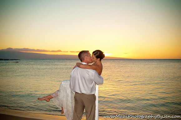 Wedding Photography in Maui at Napili Bay