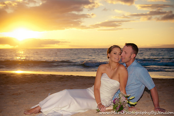 Maui Wedding Photography on the beach