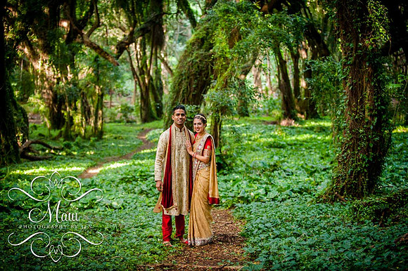 Maui Photographers Indian Wedding Couple