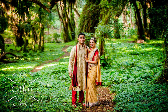 Maui Photographers Indian Wedding Couple