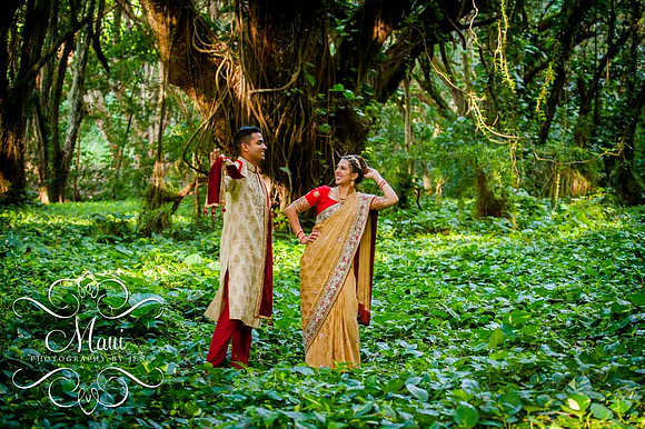 Maui Photographers Indian Wedding Couple