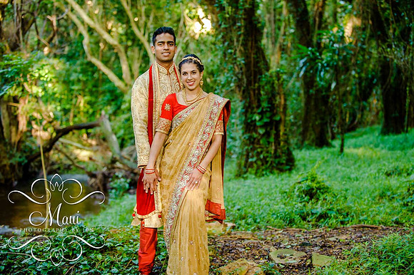 Maui Photographers Indian Wedding Couple