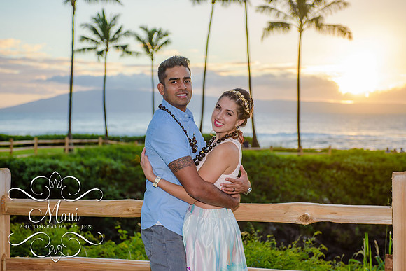 Maui Photographers Indian Wedding Couple