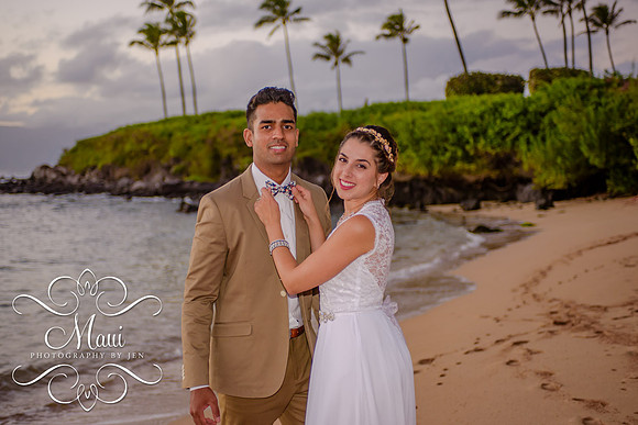 Maui Photographers Indian Wedding Couple