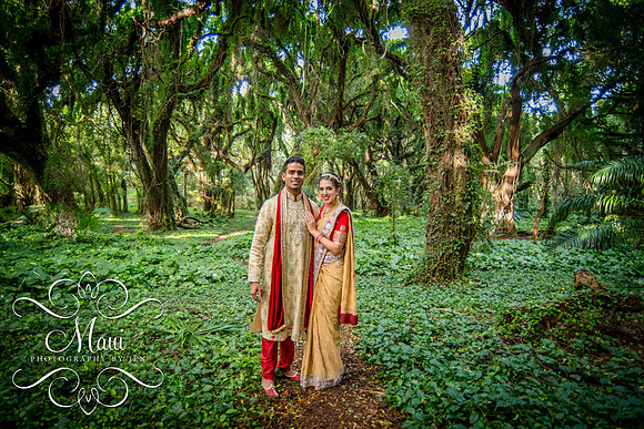 Maui Photographers Indian Wedding Couple