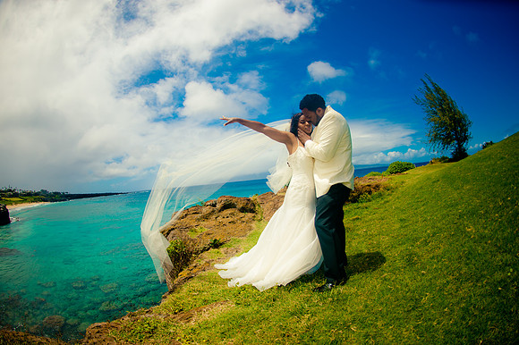 Maui Photographer Wedding @ Kapalua Bay Beach in the Ritz Carlto