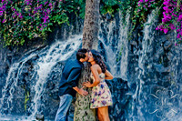 Maui Photography Couple Waterfalls Grand Wailea Resort