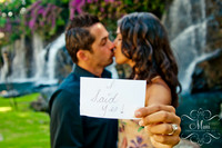 Maui Photography Couple Waterfalls Grand Wailea Resort