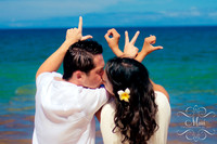 Maui Photography Couple Waterfalls Grand Wailea Resort