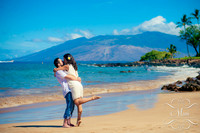 Maui Photography Couple Waterfalls Grand Wailea Resort