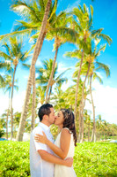 Maui Photography Couple Waterfalls Grand Wailea Resort