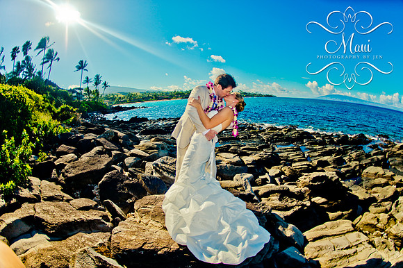 Maui Photographer Wedding @ Kapalua Bay in the Ritz Carlton