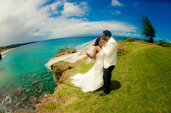 Maui Photographer Wedding @ Kapalua Bay Beach in the Ritz Carlto