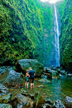 Maui Photographers Waterfall Proposal