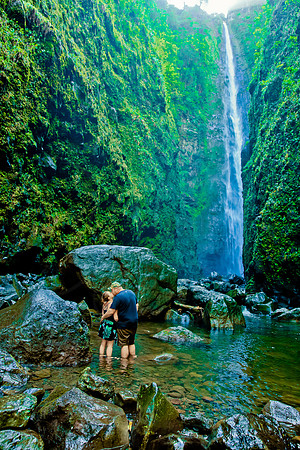 Maui Photographers Waterfall Proposal