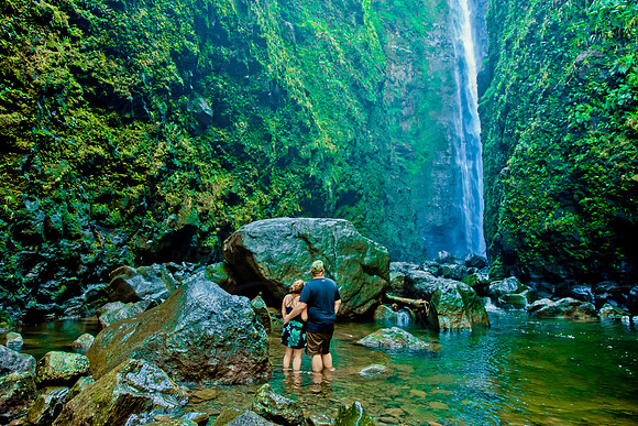 Maui Photographers Waterfall Proposal