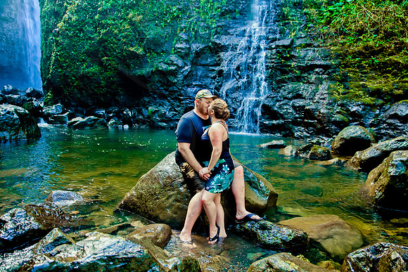 Maui Photographers Waterfall Proposal